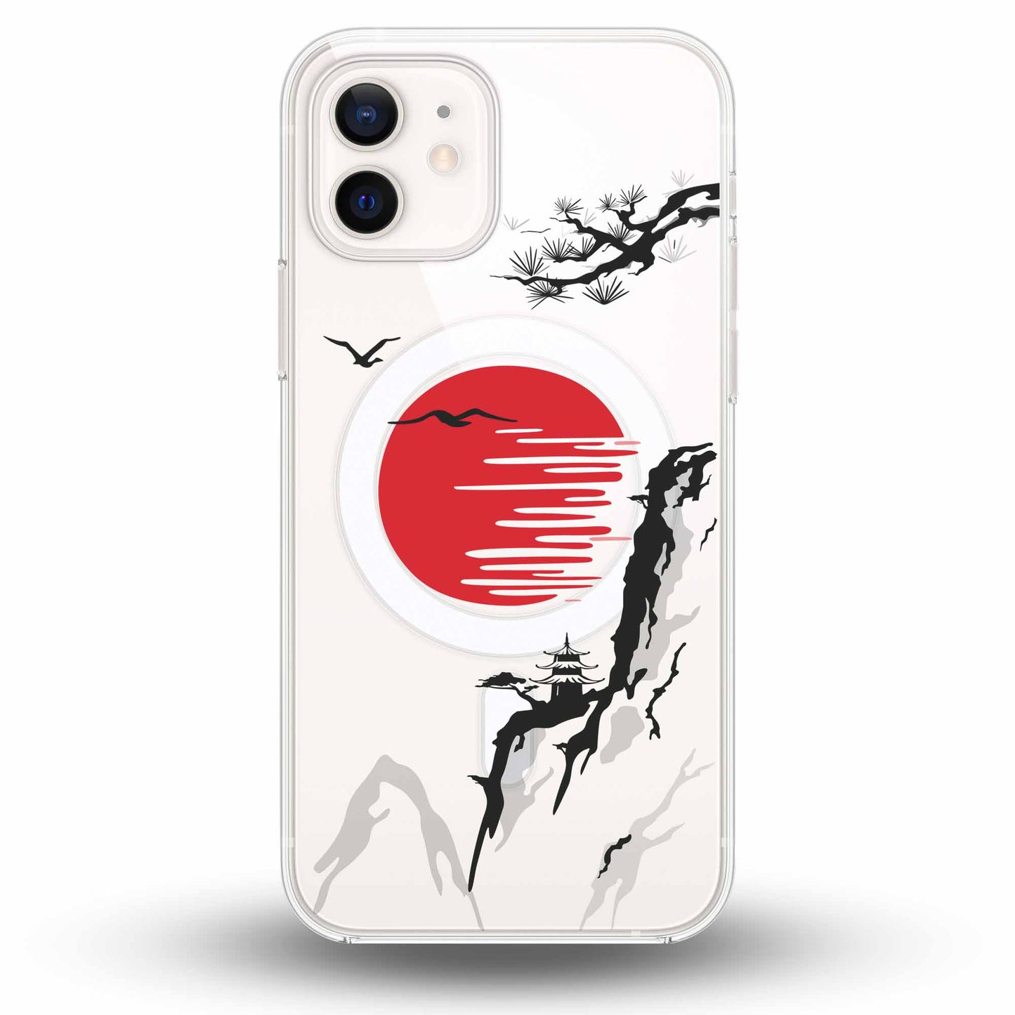 Rising Sun (昇る太陽 ) - Cover MagSafe Trasparente Personalizzata