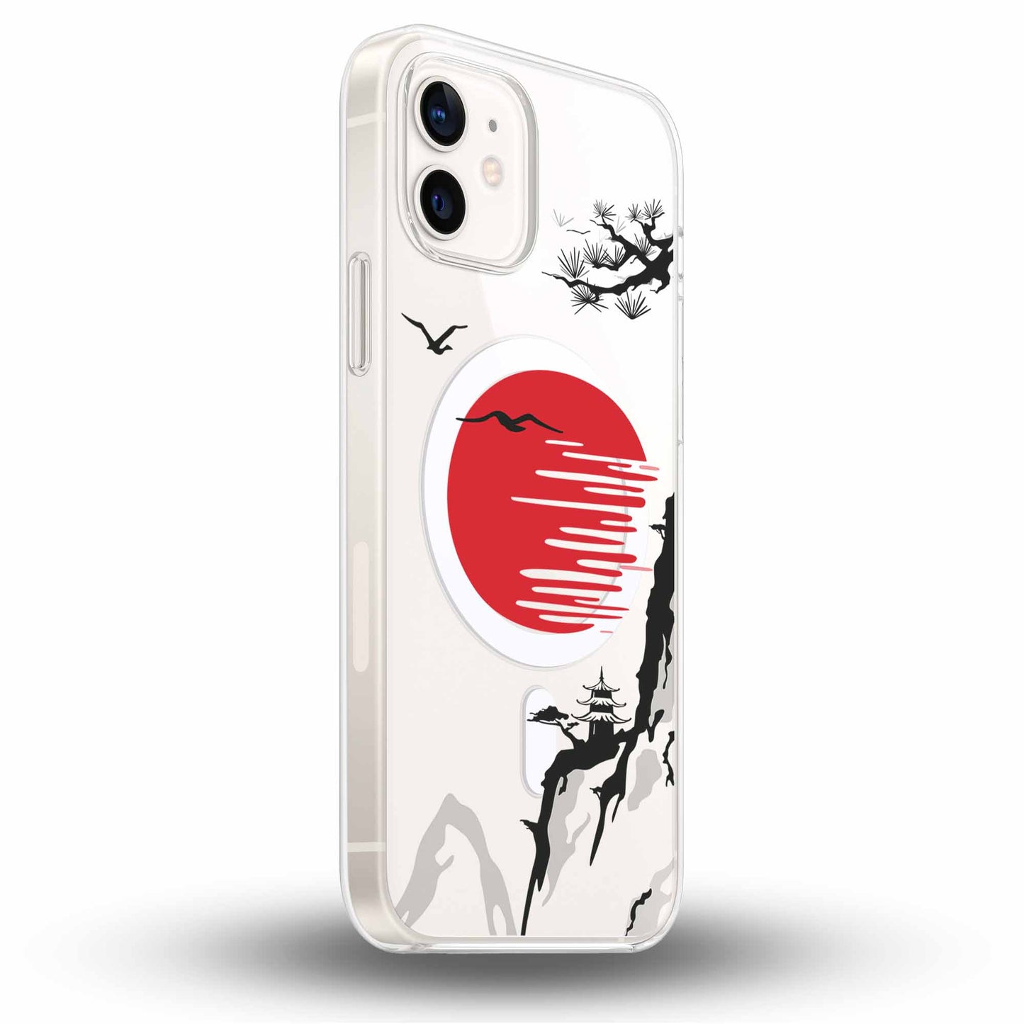 Rising Sun (昇る太陽 ) - Cover MagSafe Trasparente Personalizzata