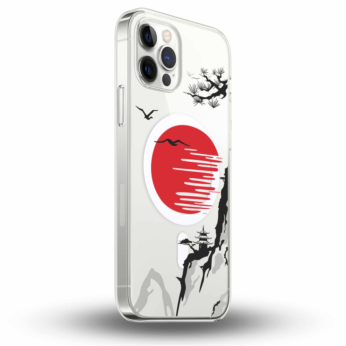 Rising Sun (昇る太陽 ) - Cover MagSafe Trasparente Personalizzata