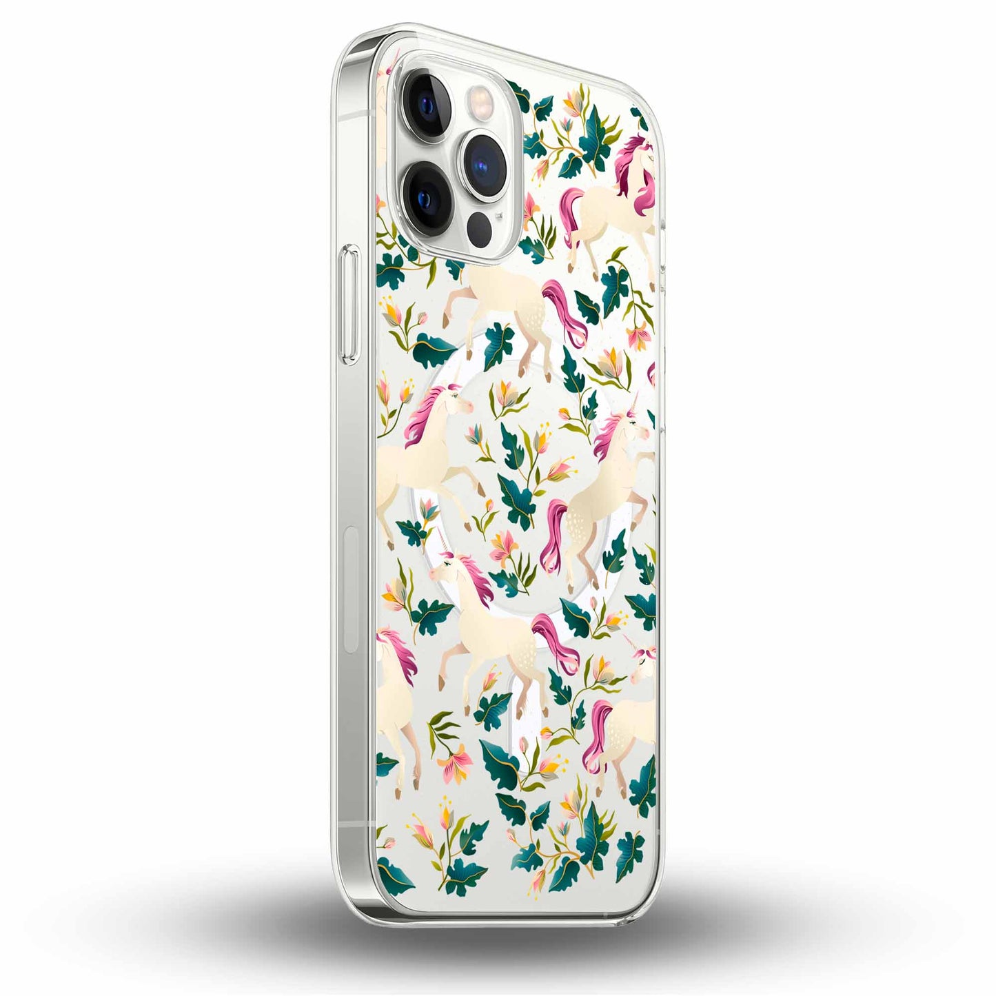 Fairy Unicorns - Cover MagSafe Trasparente Personalizzata