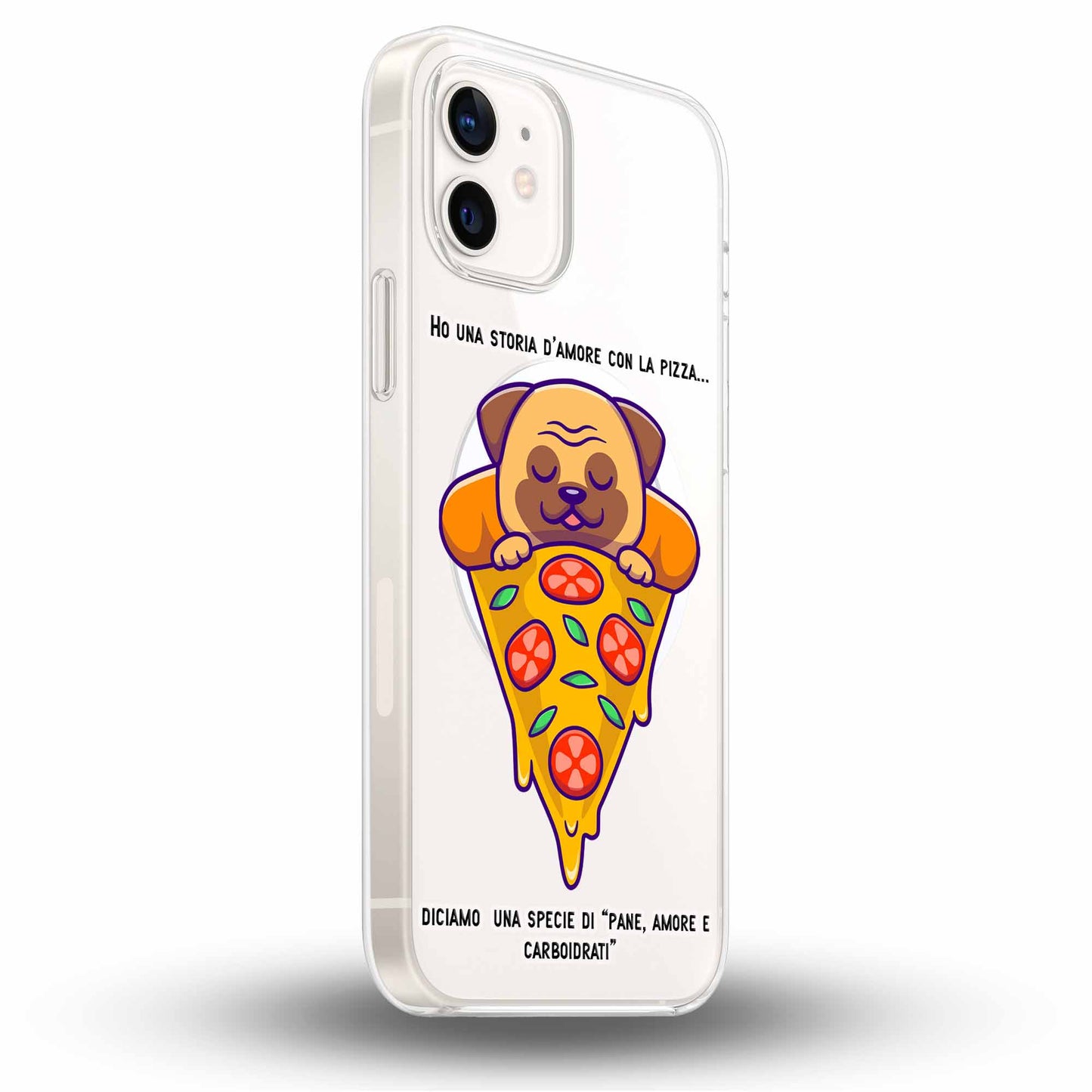 Pizza Dream - Cover MagSafe Trasparente Personalizzata