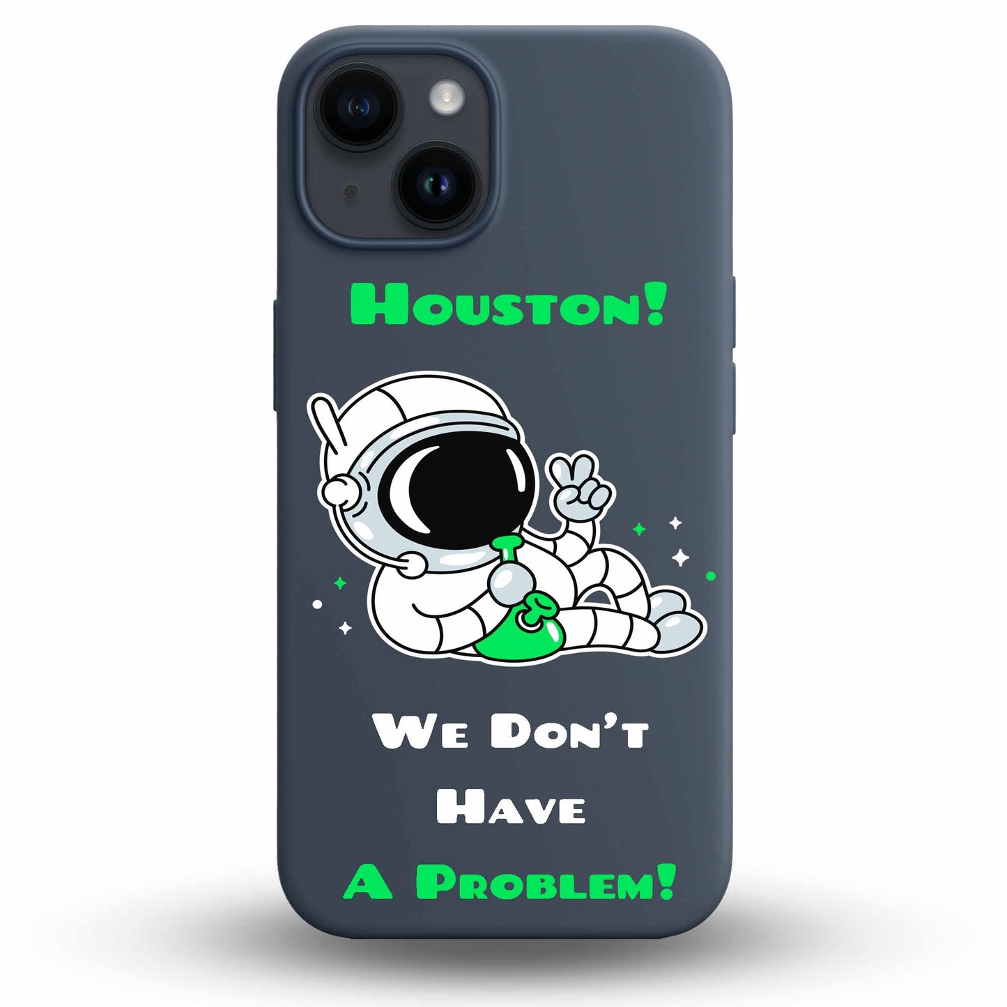 Houston! Just Chill - Cover Monocolore Personalizzata