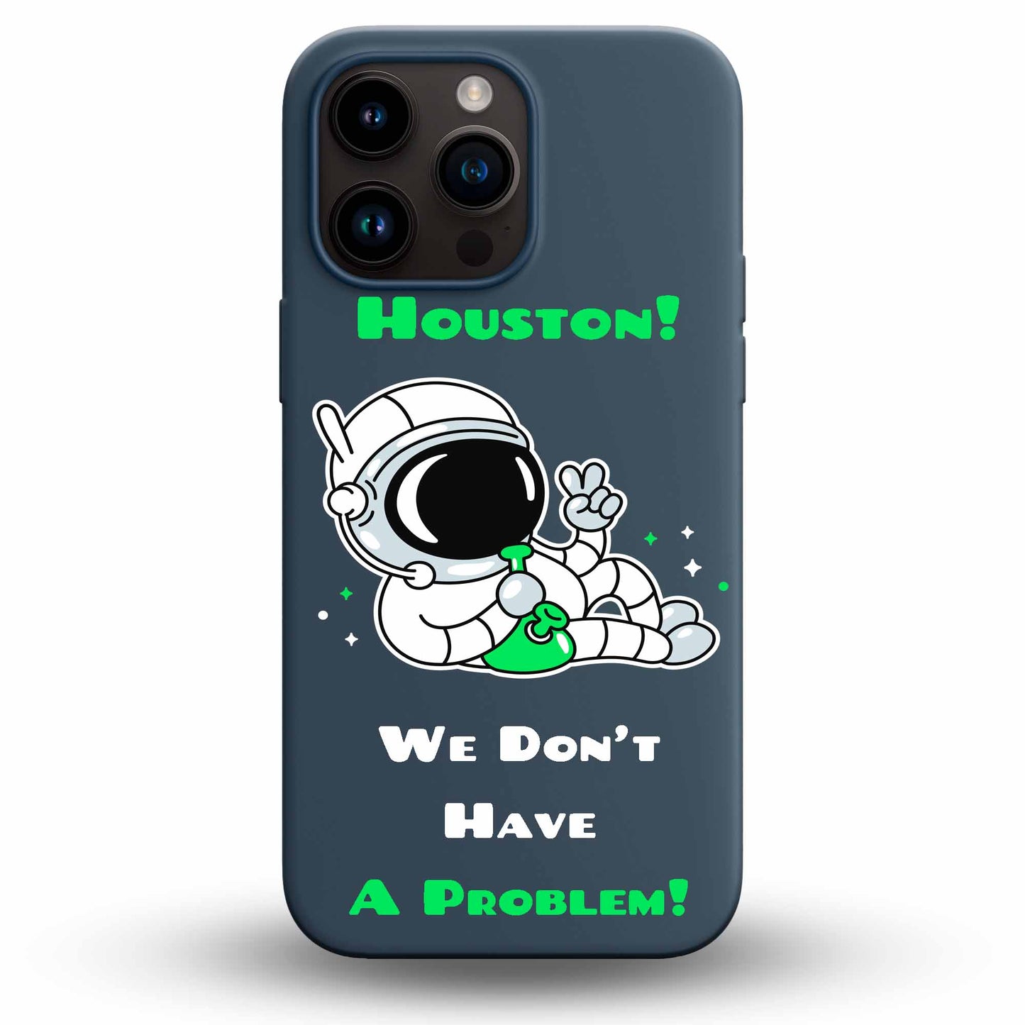 Houston! Just Chill - Cover Monocolore Personalizzata