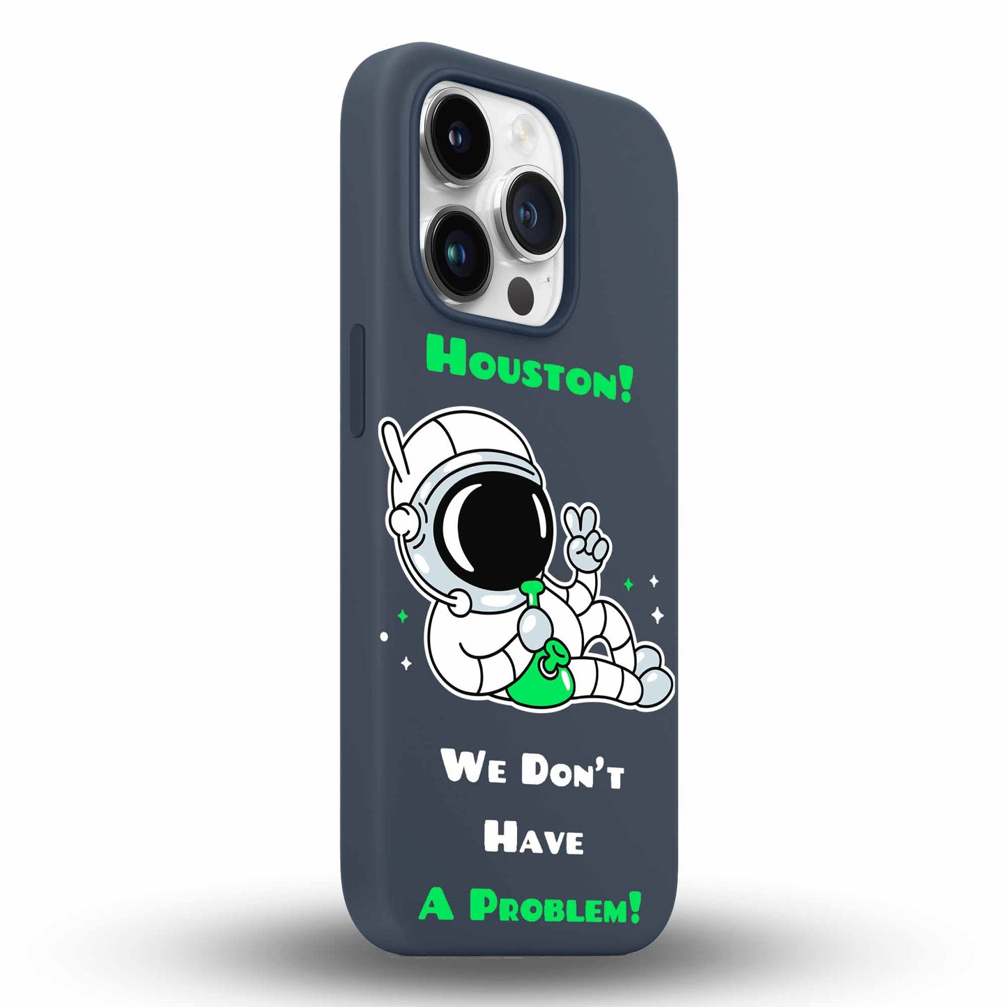 Houston! Just Chill - Cover Monocolore Personalizzata