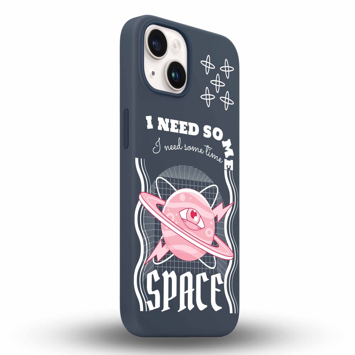 I Need Some Space - Cover Monocolore Personalizzata