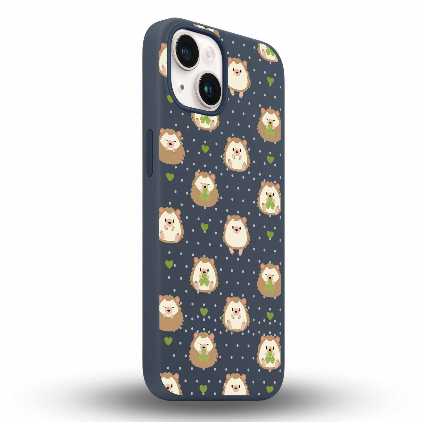 Lovely Hedgehogs - Cover Monocolore Personalizzata