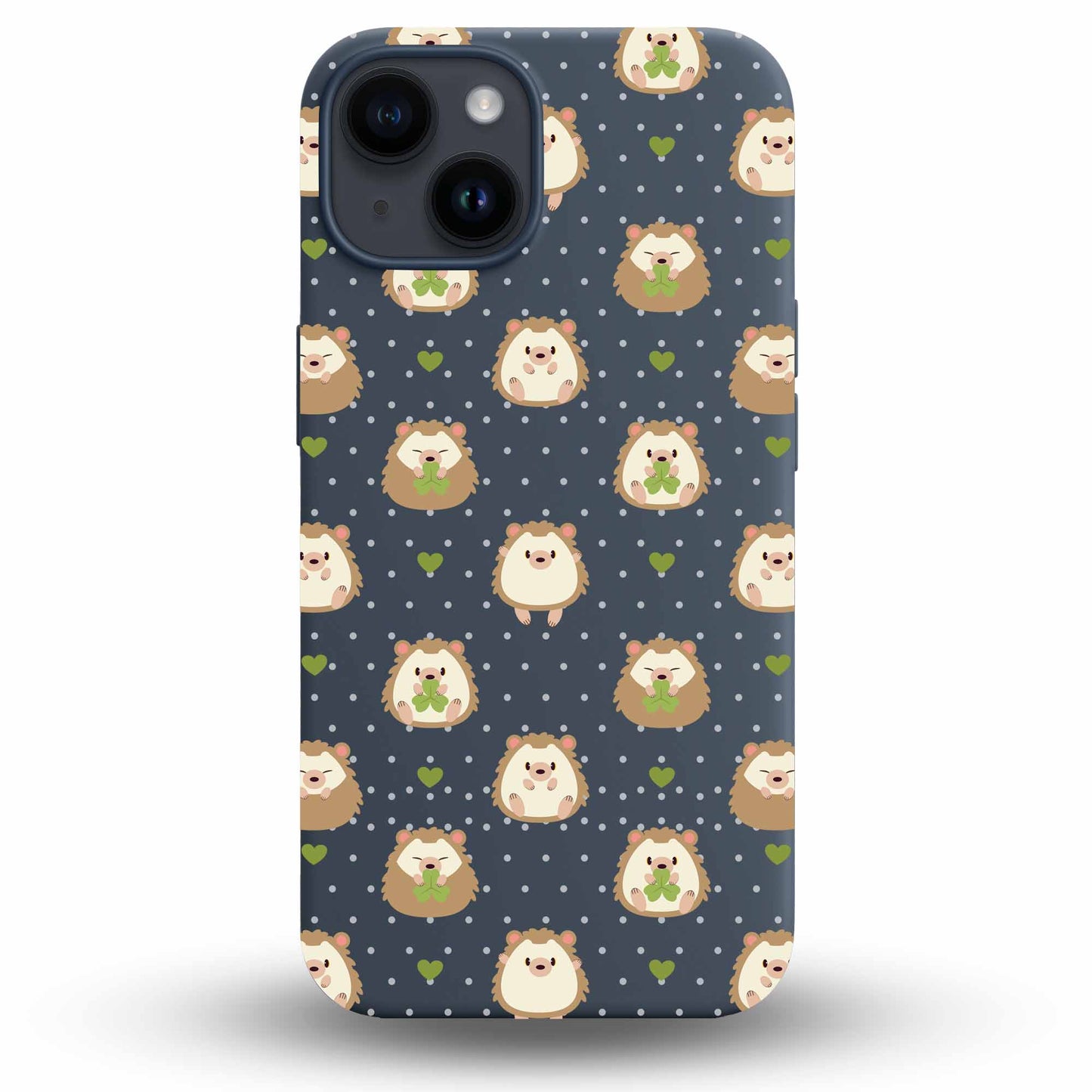 Lovely Hedgehogs - Cover Monocolore Personalizzata