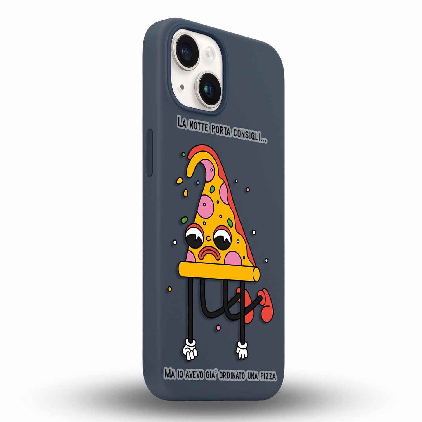 Pizza Mood - Cover Monocolore Personalizzata