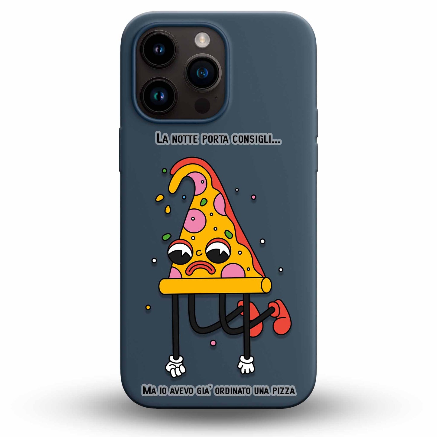 Pizza Mood - Cover Monocolore Personalizzata