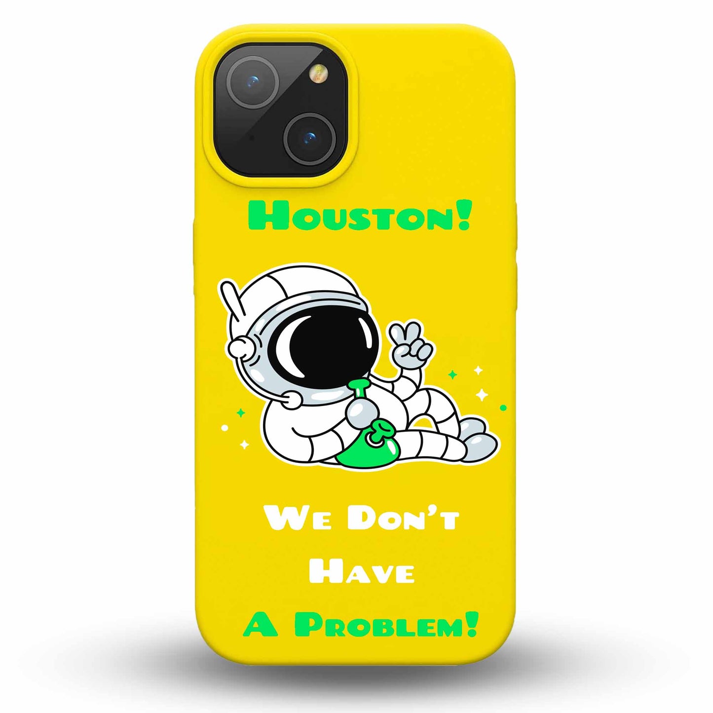 Houston! Just Chill - Cover Monocolore Personalizzata