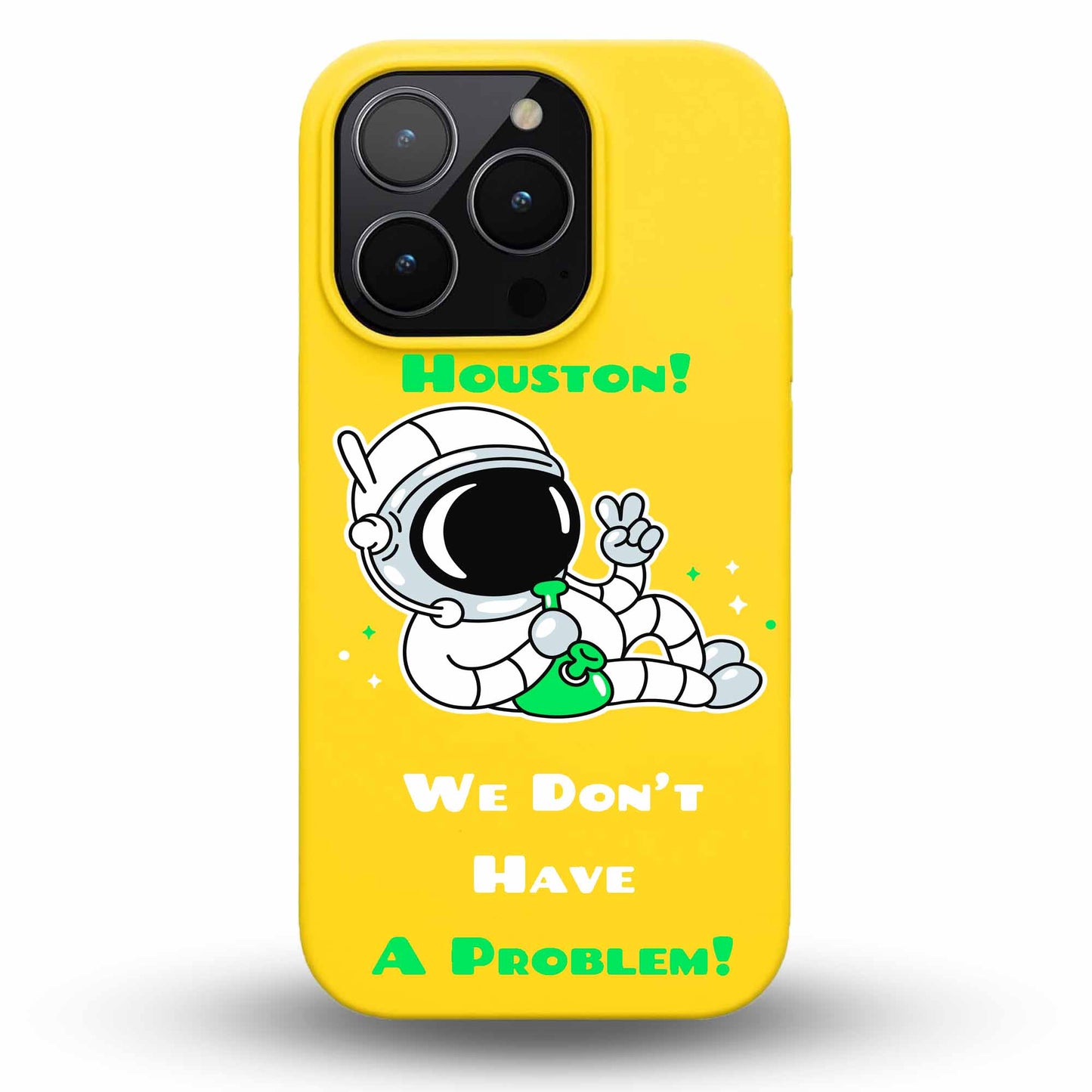 Houston! Just Chill - Cover Monocolore Personalizzata