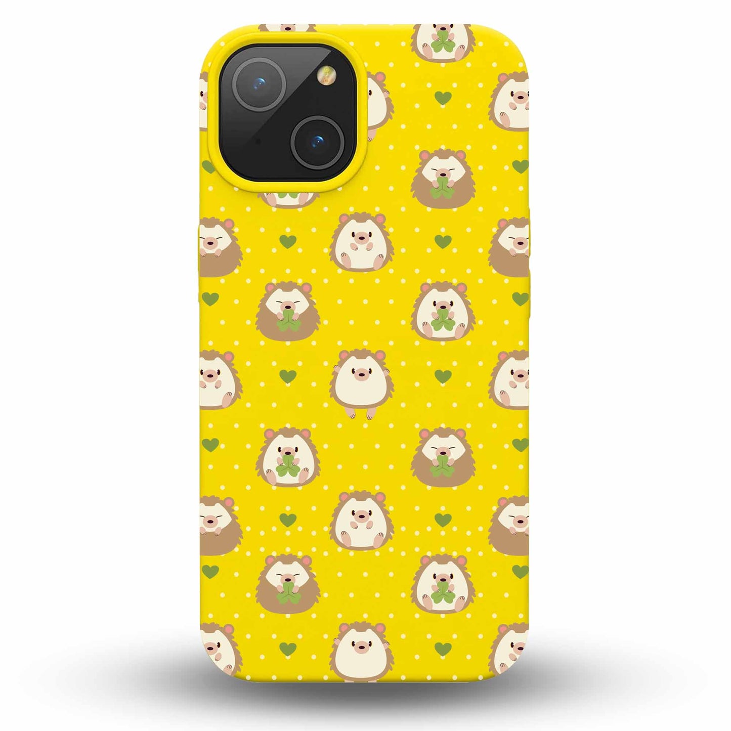 Lovely Hedgehogs - Cover Monocolore Personalizzata