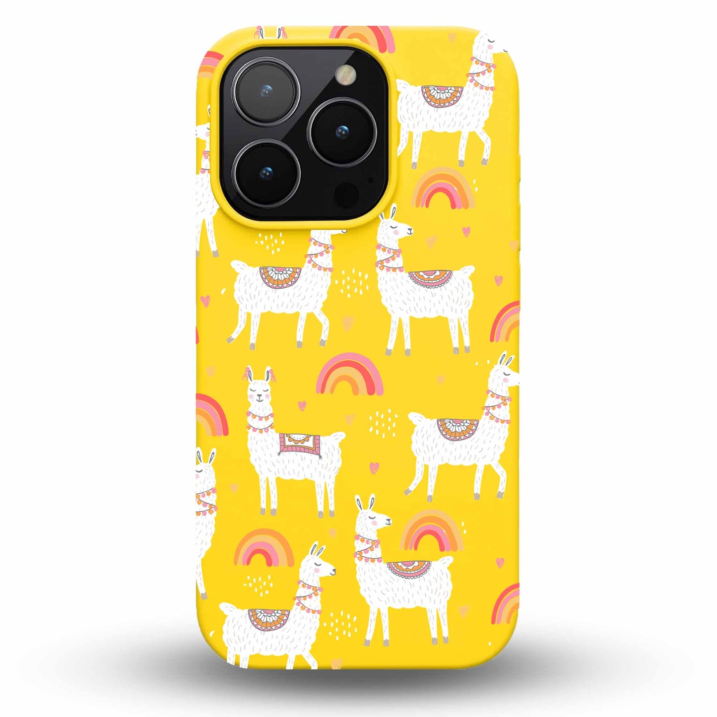 Peaceful Lamas - Cover Monocolore Personalizzata