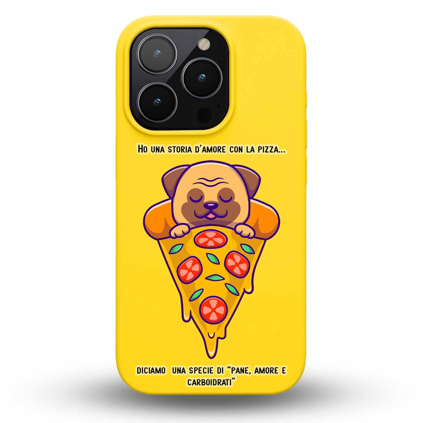 Pizza Dream - Cover Monocolore Personalizzata