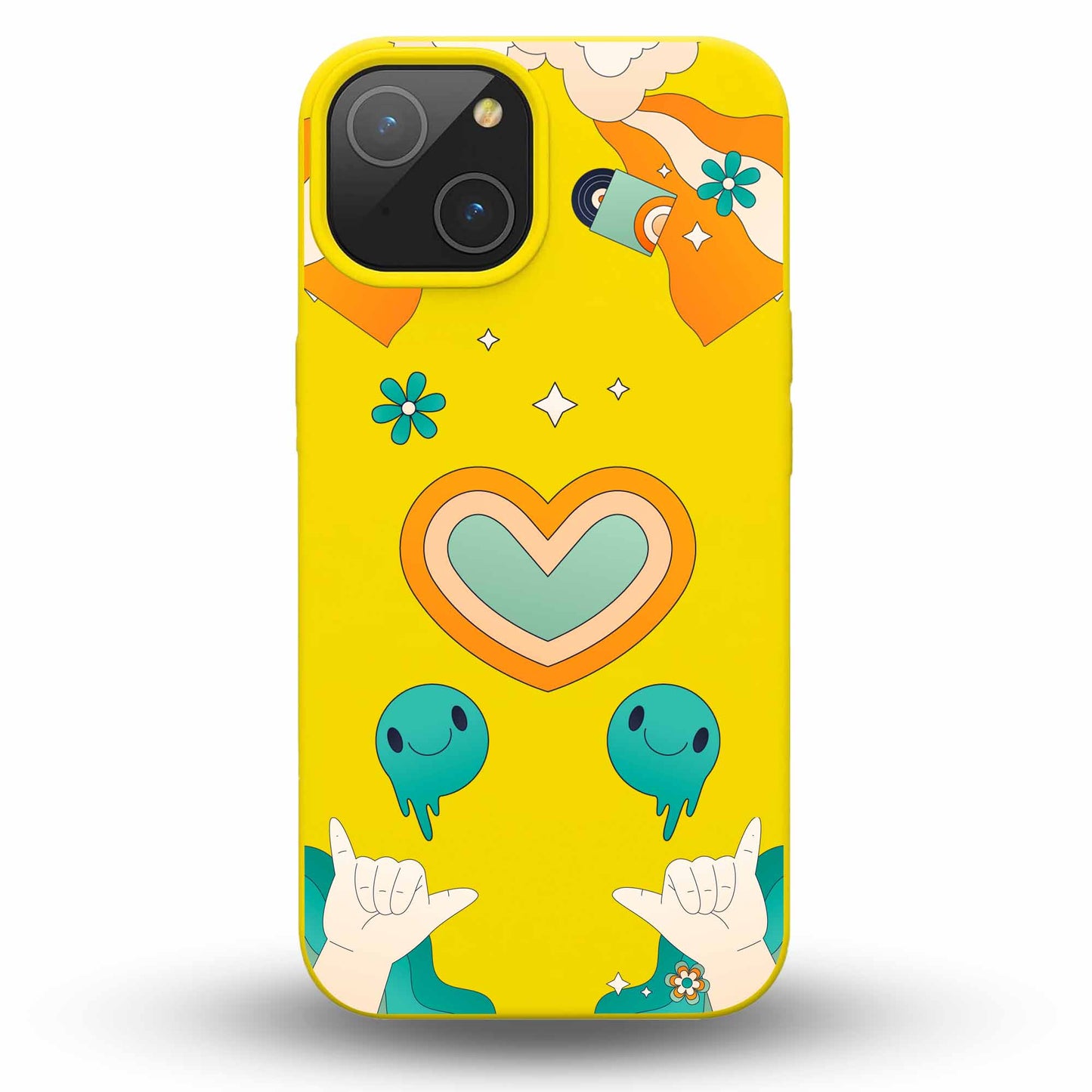 Retro 70s Trip - Cover Monocolore Personalizzata