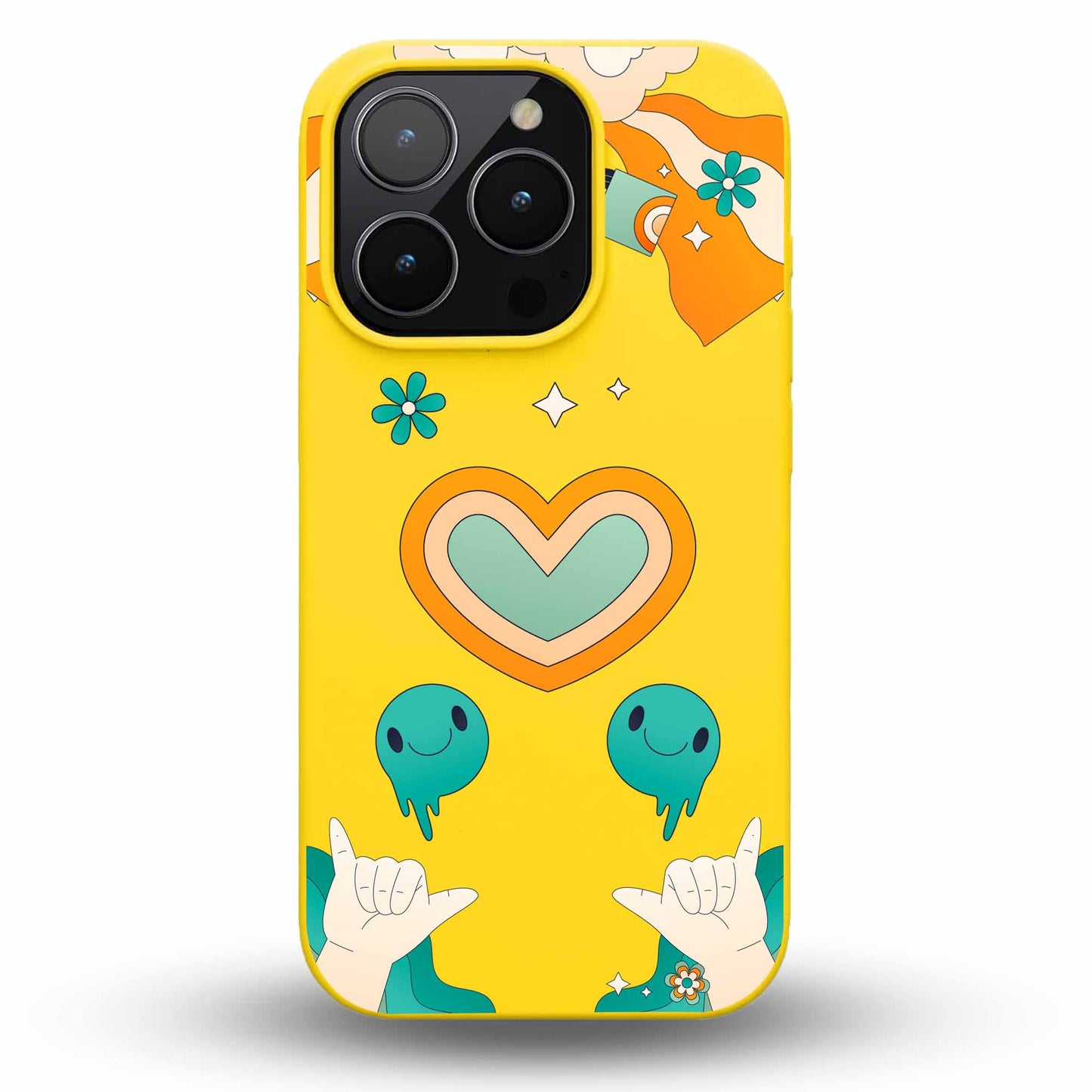 Retro 70s Trip - Cover Monocolore Personalizzata