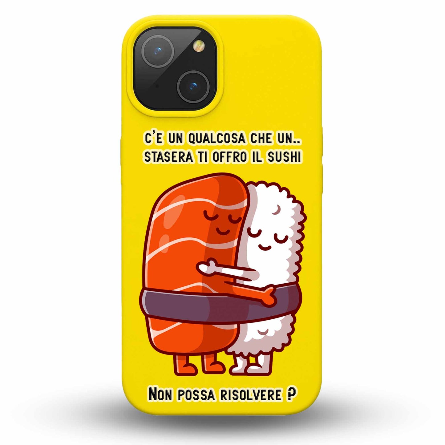 Sushi Lover - Cover Monocolore Personalizzata