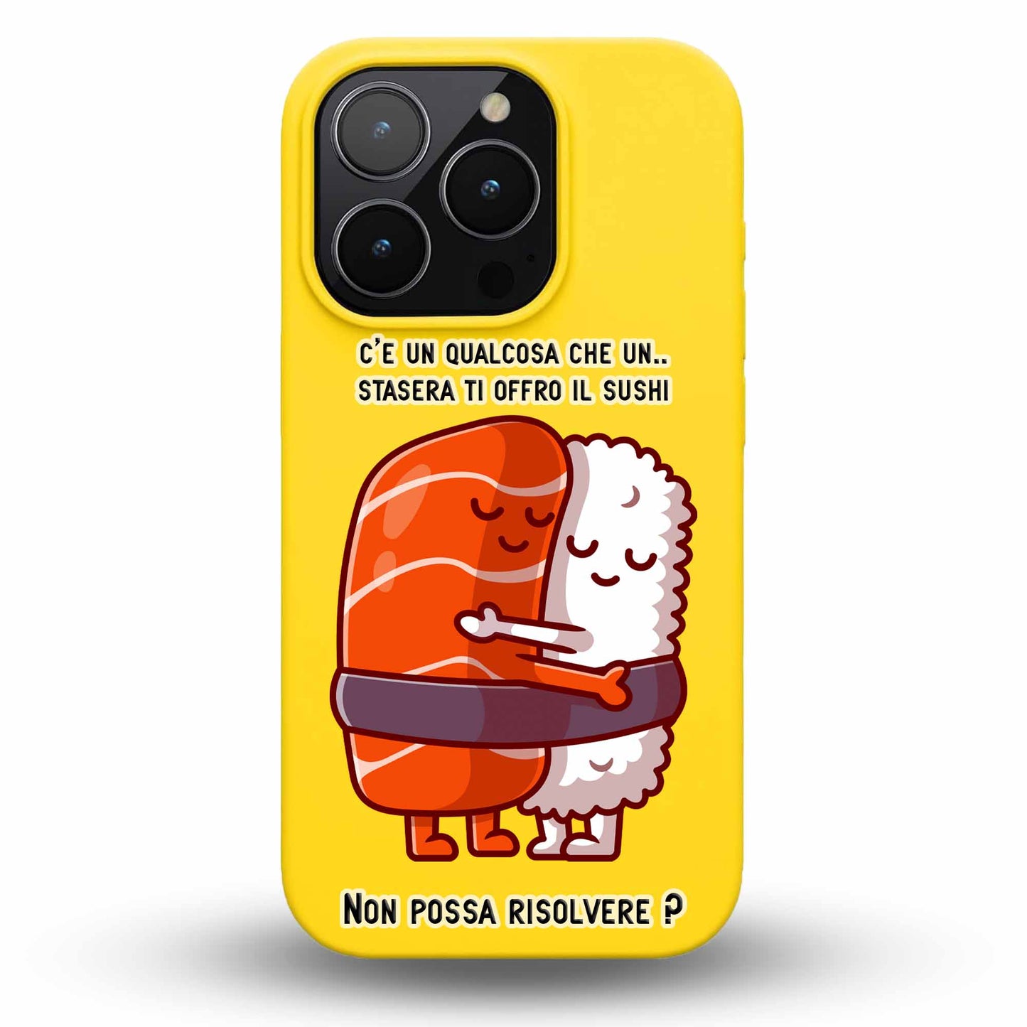 Sushi Lover - Cover Monocolore Personalizzata