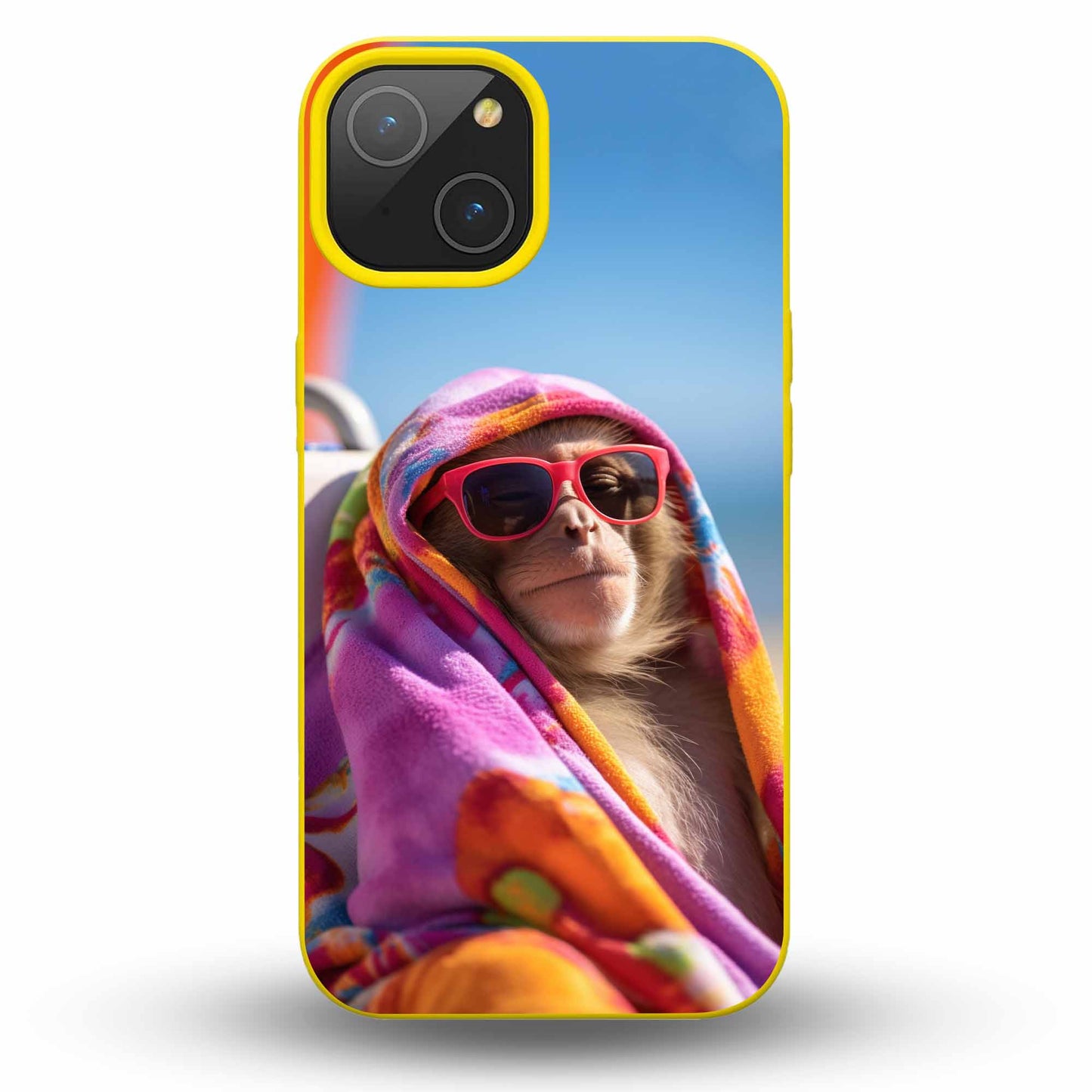 Sunset Chimp - Cover Monocolore Personalizzata