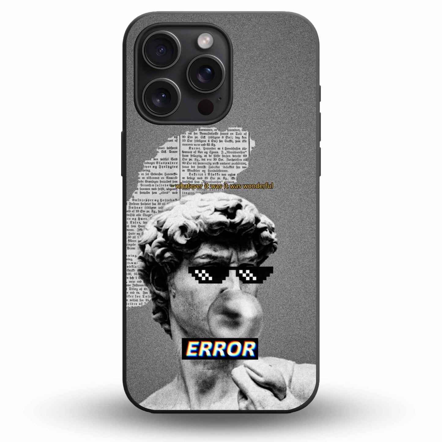 #ERROR - Cover Monocolore Personalizzata