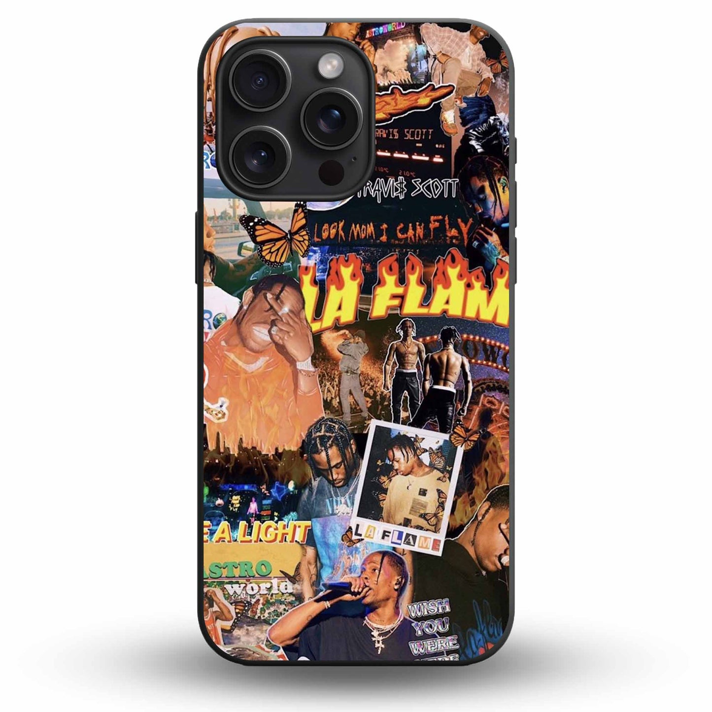 La Flame (Look Mom! I Can Fly) - Cover Monocolore Personalizzata