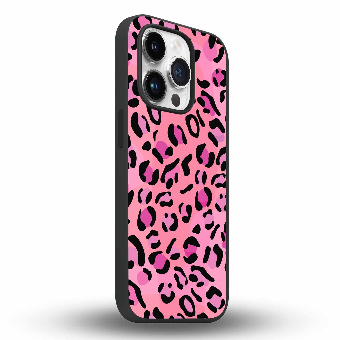 Charm Pink (Leopard Luxe) - Cover Monocolore Personalizzata