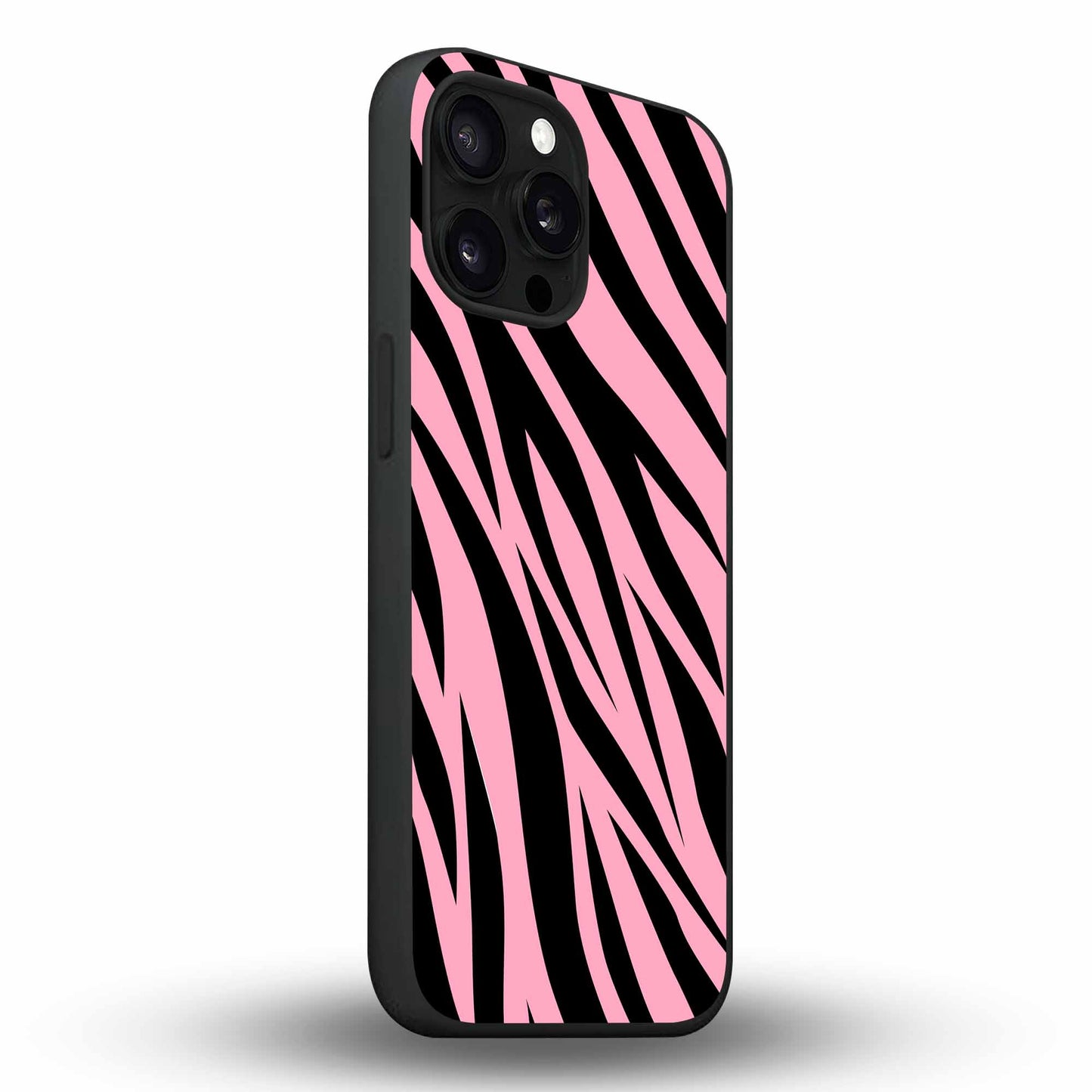 Charm Pink Zebra Luxe - Cover Monocolore Personalizzata