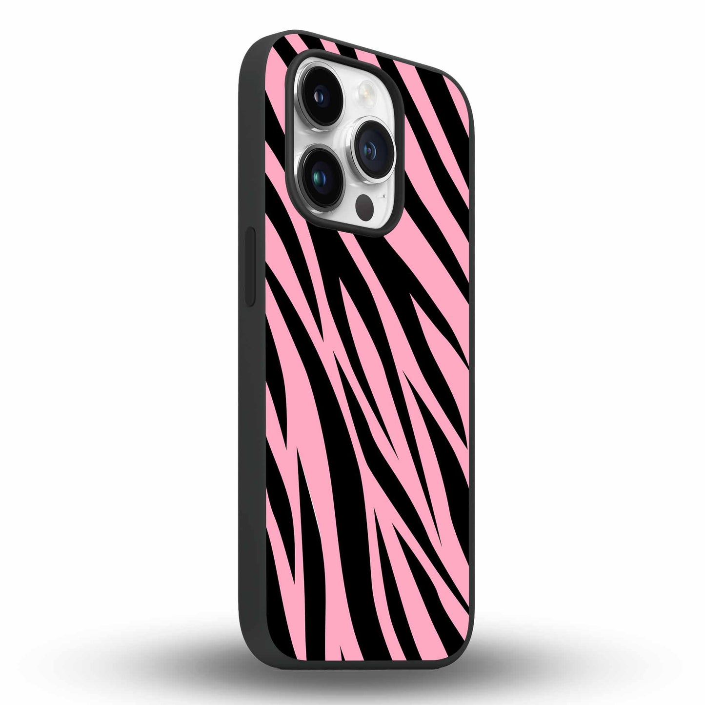Charm Pink Zebra Luxe - Cover Monocolore Personalizzata