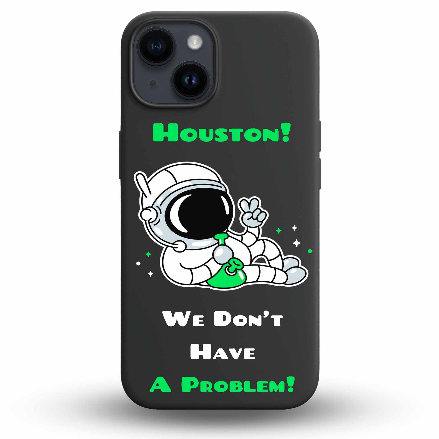 Houston! Just Chill - Cover Monocolore Personalizzata