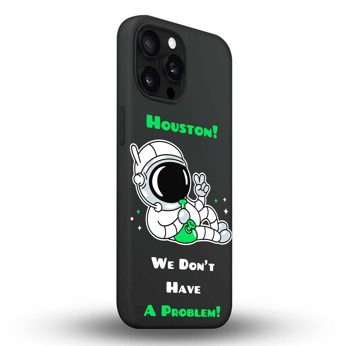 Houston! Just Chill - Cover Monocolore Personalizzata