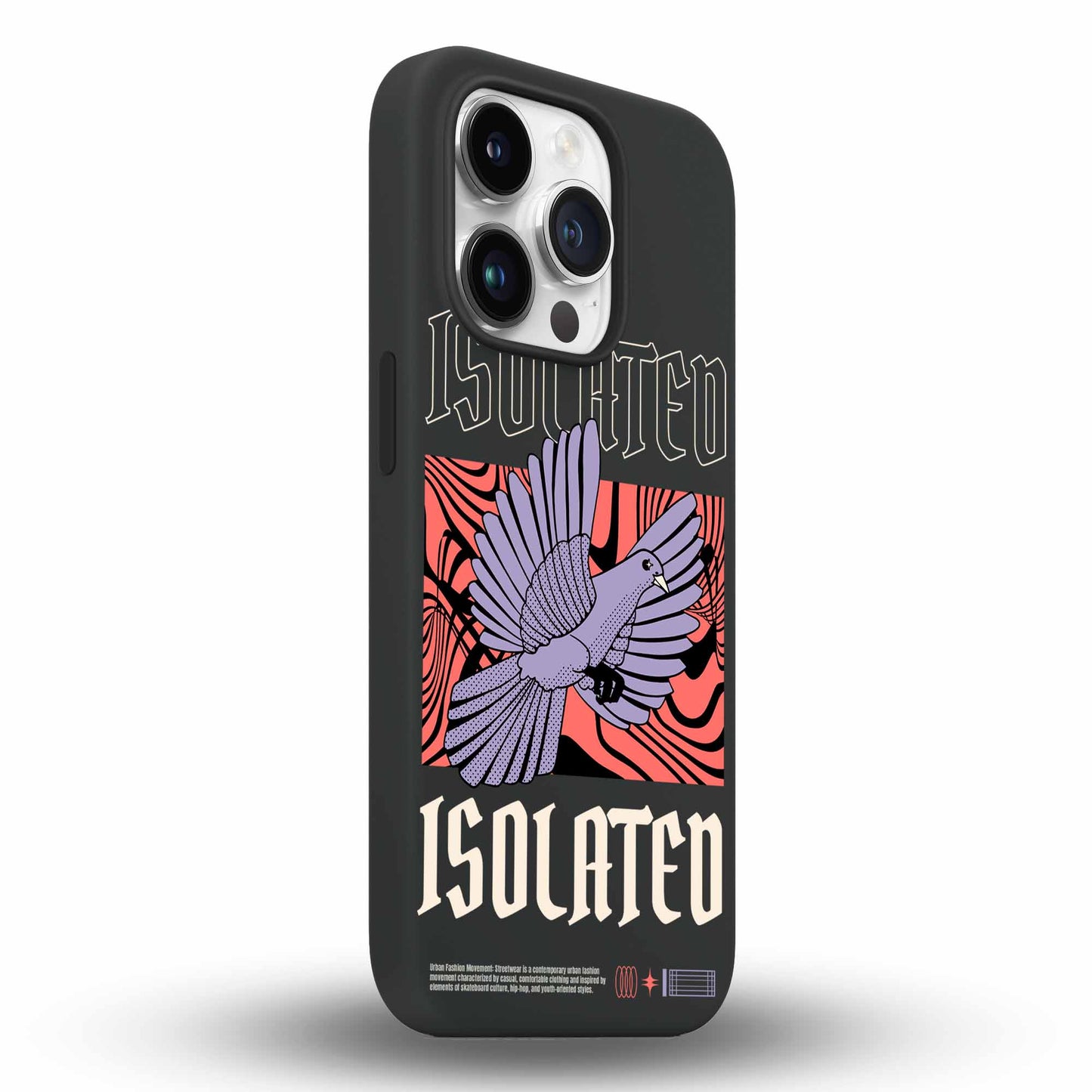 Isolated - Cover Monocolore Personalizzata