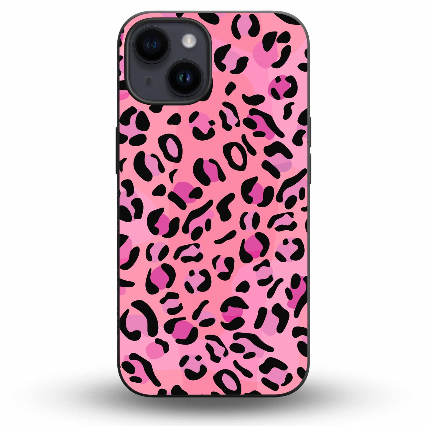 Charm Pink (Leopard Luxe) - Cover Monocolore Personalizzata