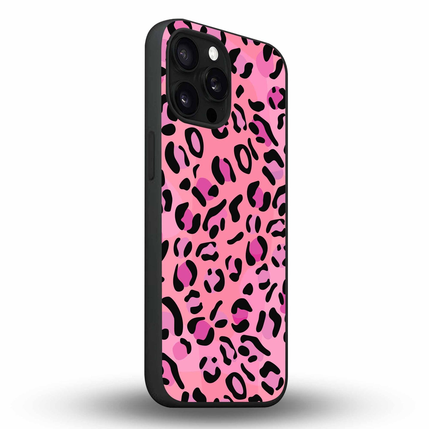 Charm Pink (Leopard Luxe) - Cover Monocolore Personalizzata