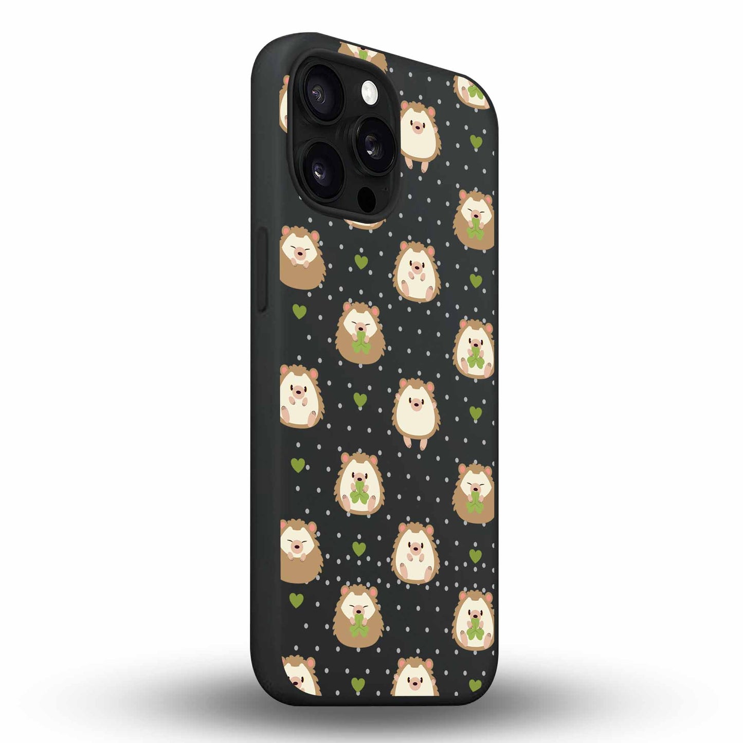 Lovely Hedgehogs - Cover Monocolore Personalizzata