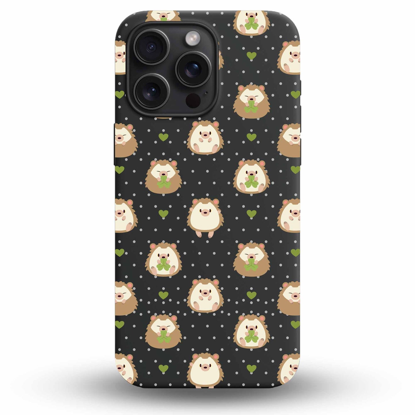 Lovely Hedgehogs - Cover Monocolore Personalizzata