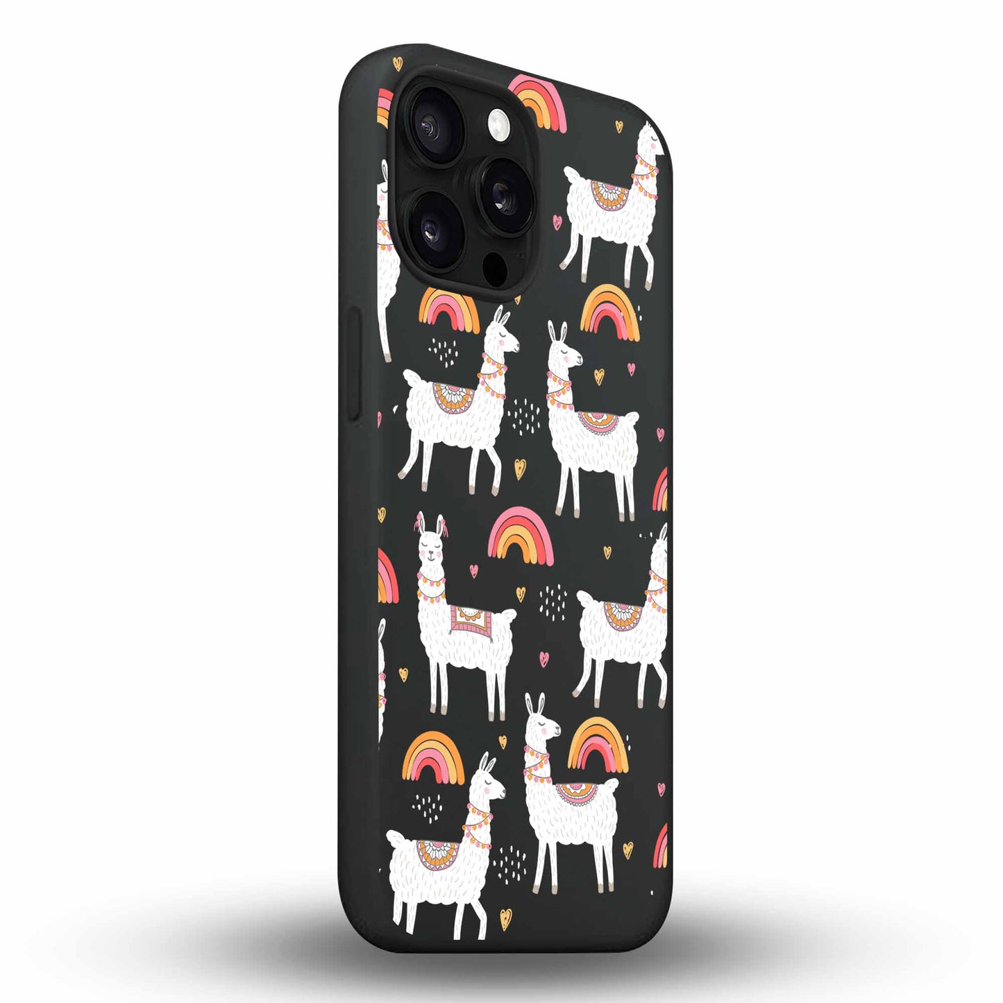 Peaceful Lamas - Cover Monocolore Personalizzata