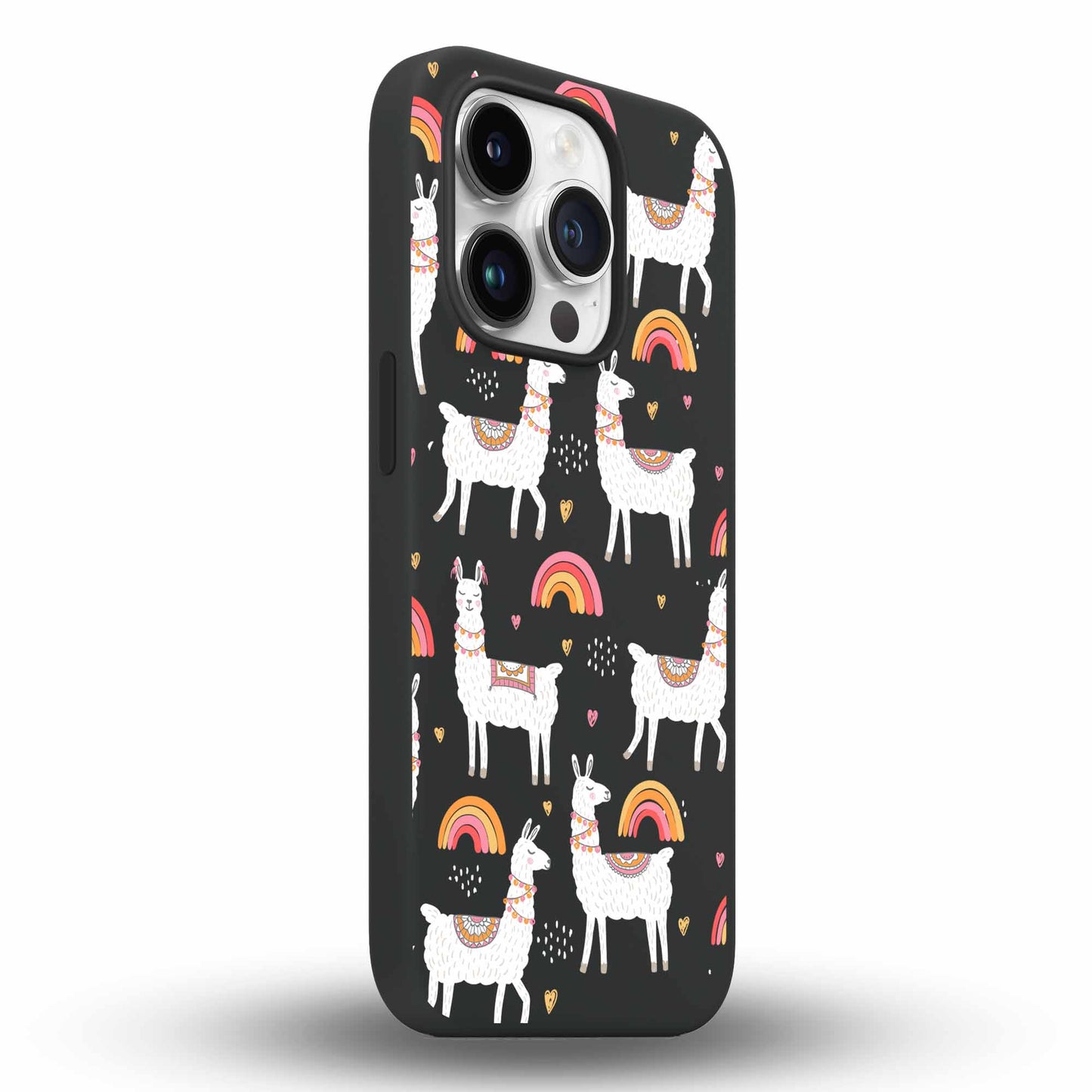 Peaceful Lamas - Cover Monocolore Personalizzata