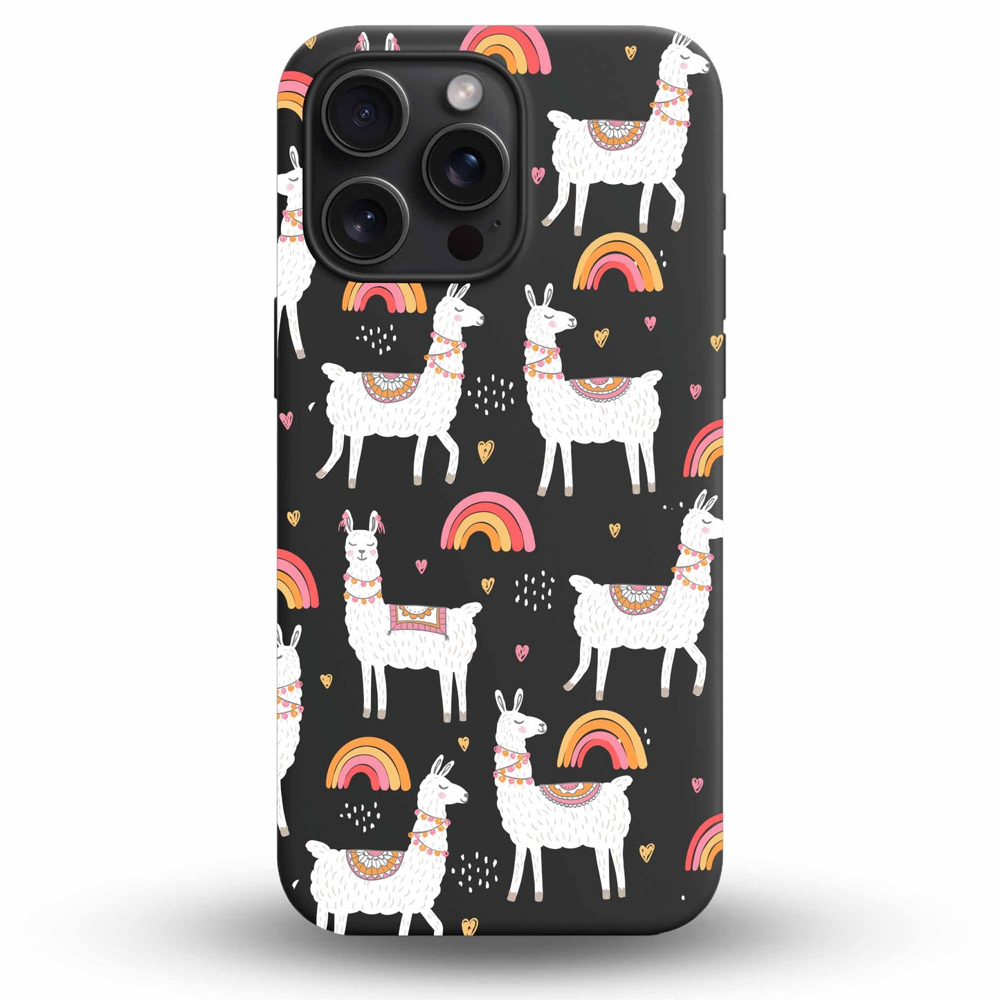 Peaceful Lamas - Cover Monocolore Personalizzata