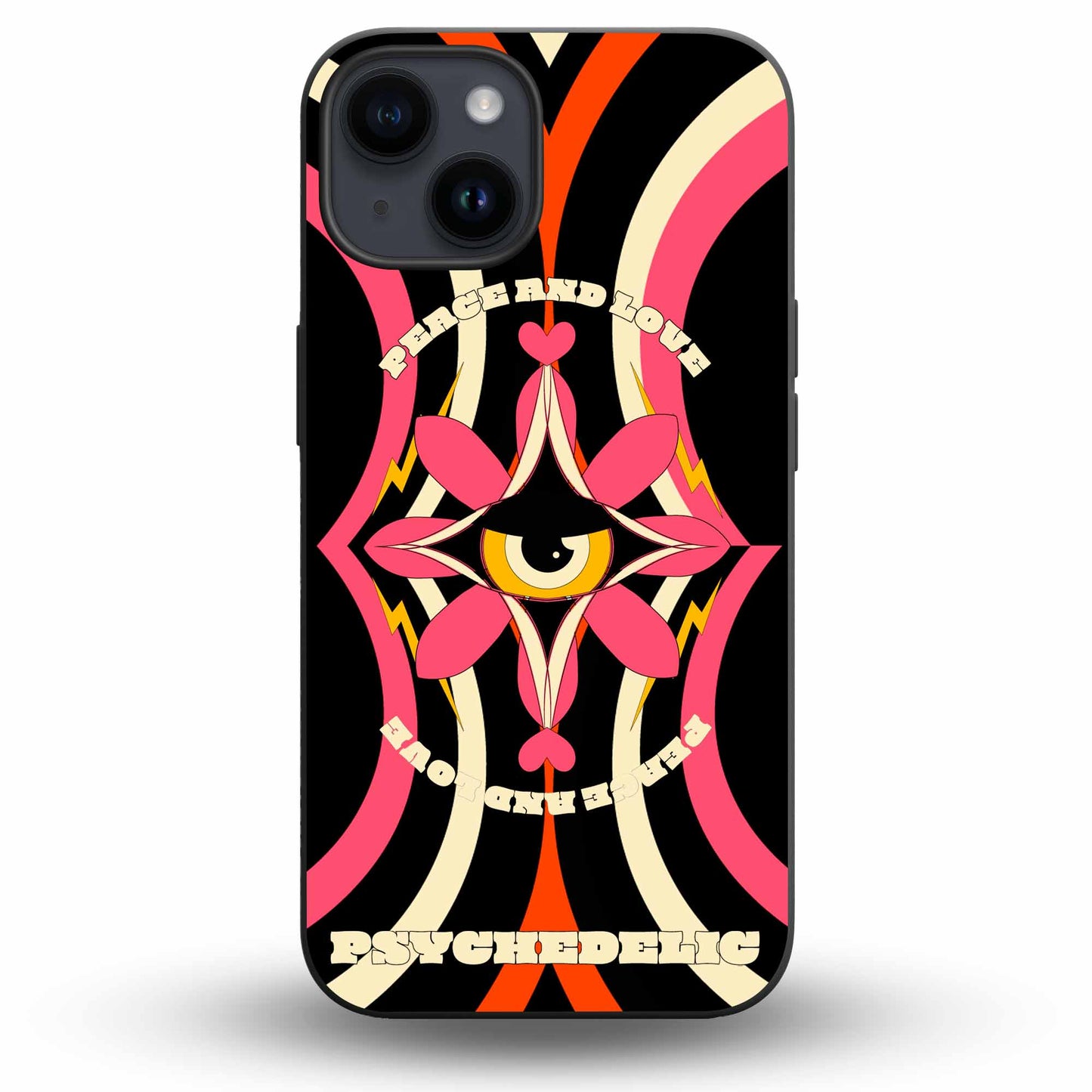 Flaming Gaze - Cover Monocolore Personalizzata