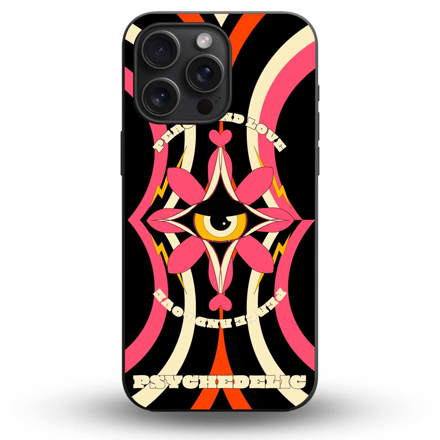 Flaming Gaze - Cover Monocolore Personalizzata
