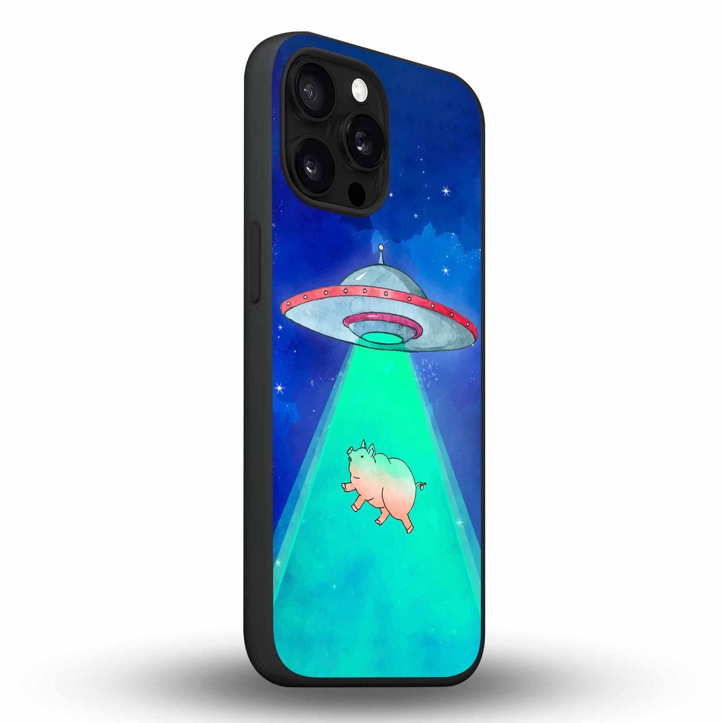 Piggy Alien - Cover Monocolore Personalizzata