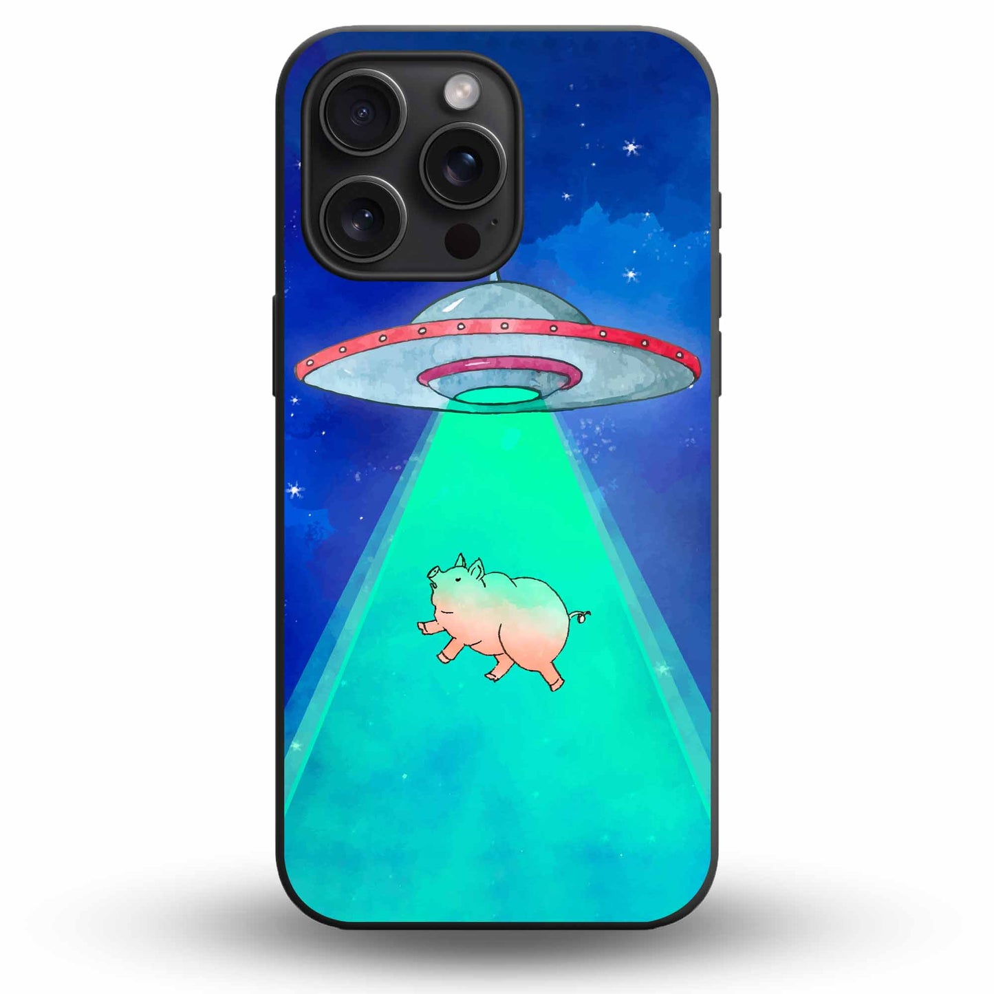 Piggy Alien - Cover Monocolore Personalizzata