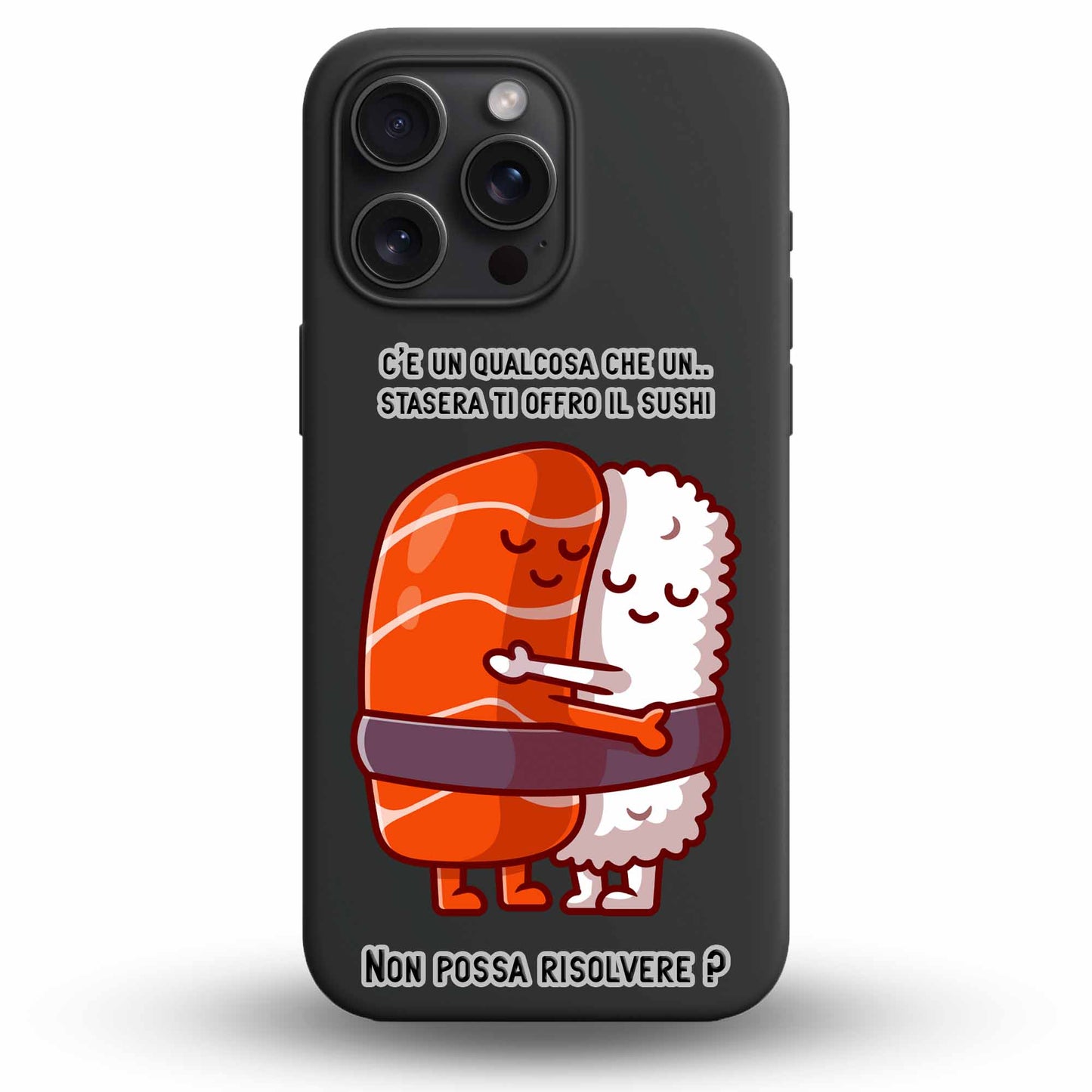 Sushi Lover - Cover Monocolore Personalizzata