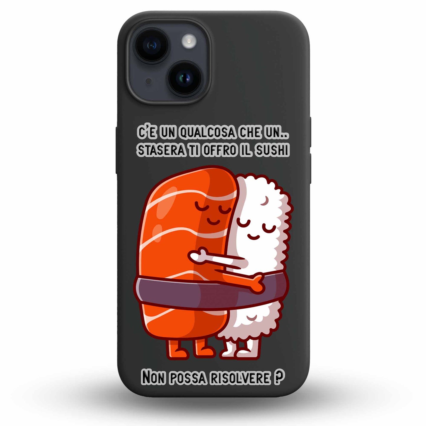 Sushi Lover - Cover Monocolore Personalizzata