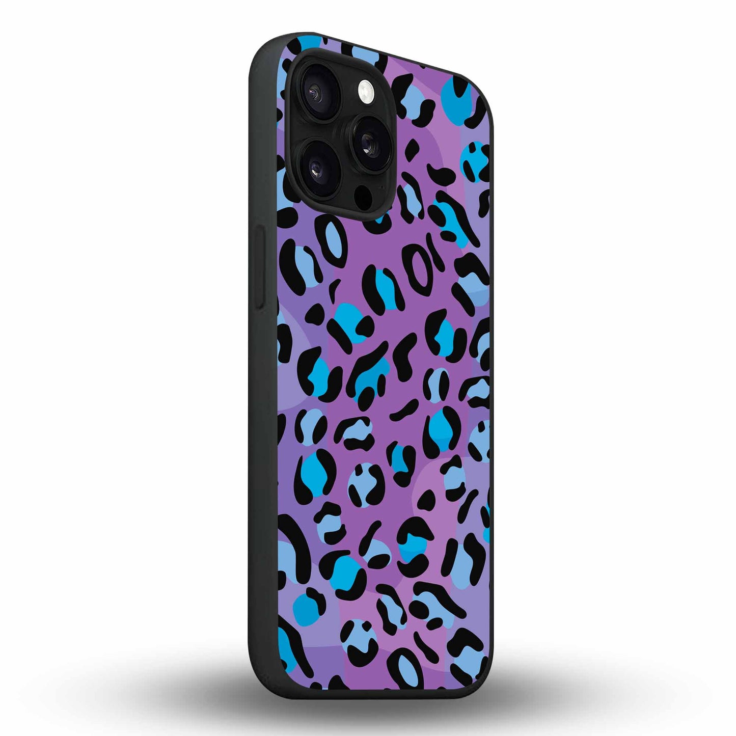 Blue Violet (Leopard Luxe) - Cover Monocolore Personalizzata