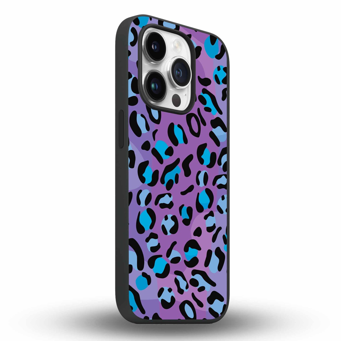 Blue Violet (Leopard Luxe) - Cover Monocolore Personalizzata