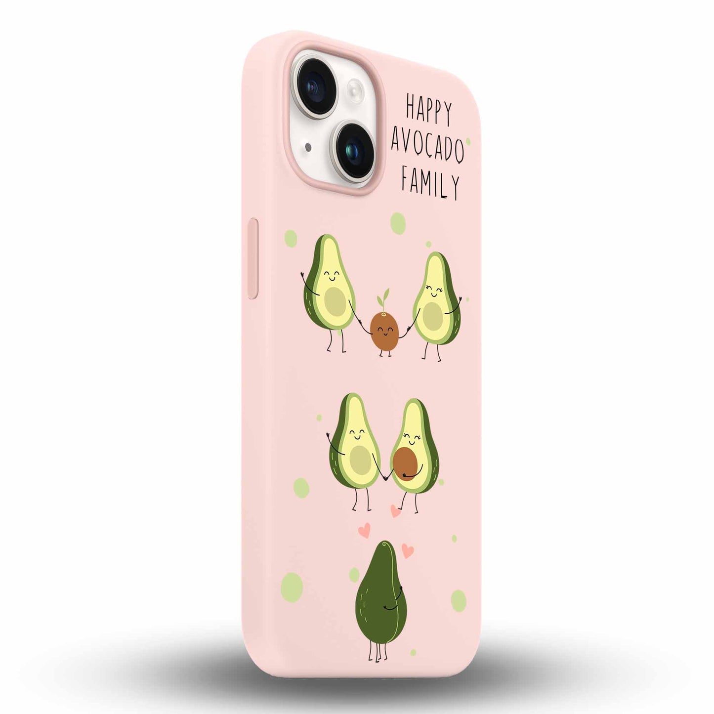Avocado’s Family - Cover Monocolore Personalizzata