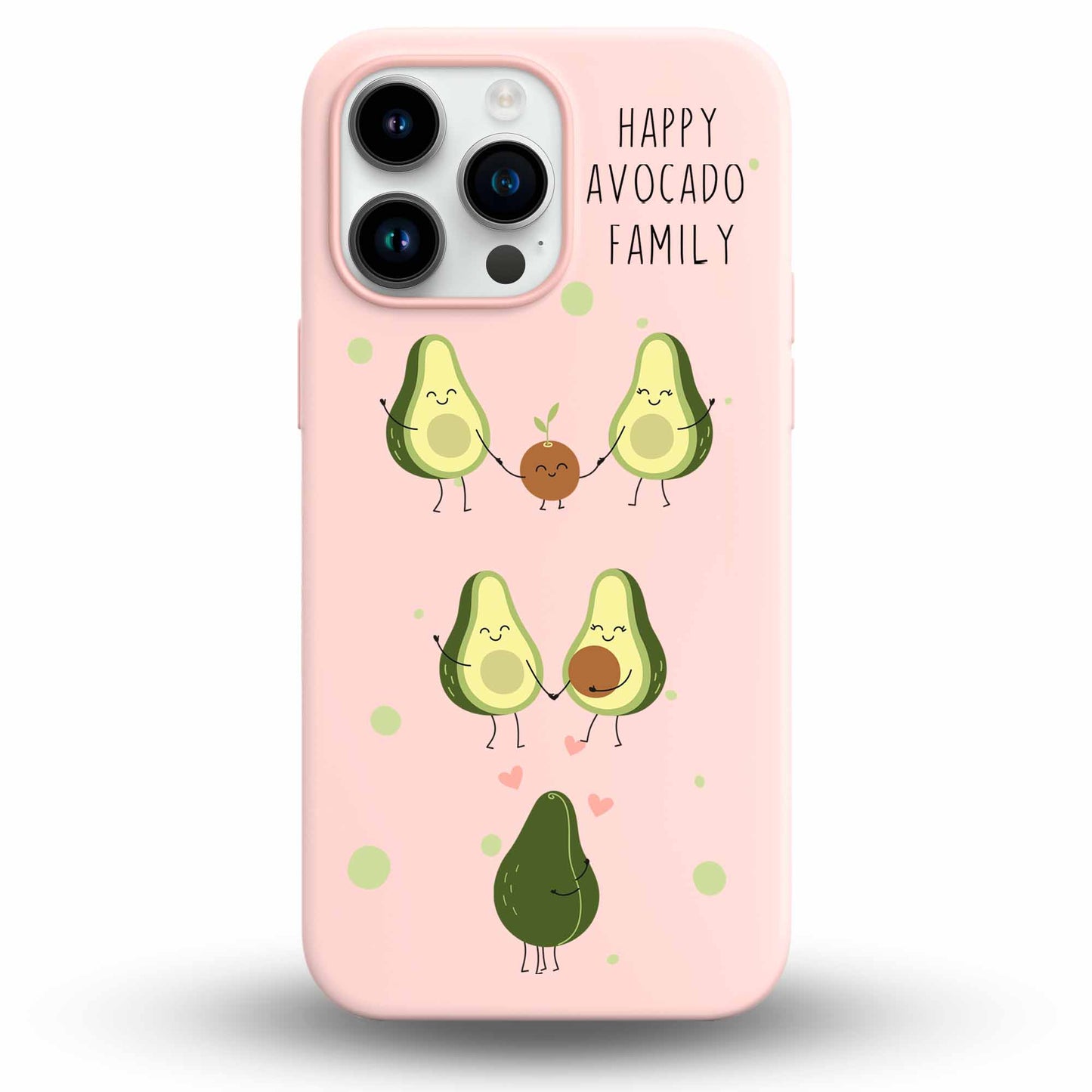 Avocado’s Family - Cover Monocolore Personalizzata