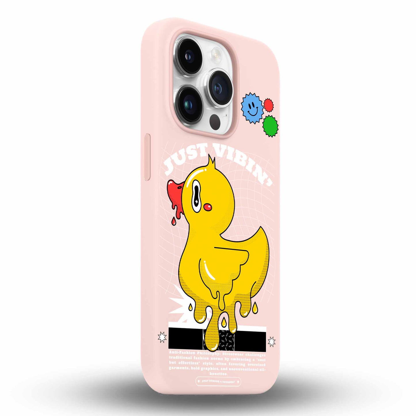 Just Vibin' - Cover Monocolore Personalizzata