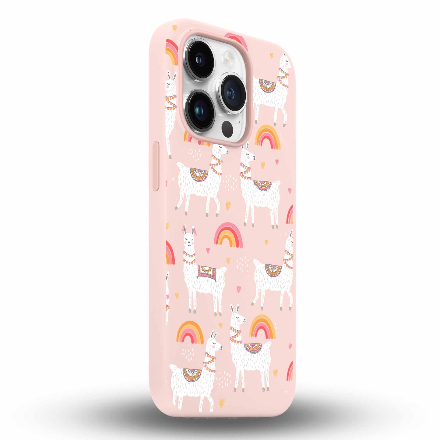 Peaceful Lamas - Cover Monocolore Personalizzata